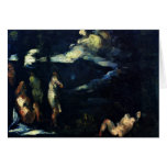 Bathing By Paul Cézanne (Best Quality) Greeting Cards
