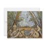 Bathing By Paul Cézanne (Best Quality) Personalized Announcement