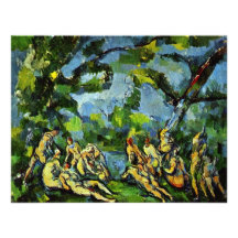 Bathing By Paul Cézanne (Best Quality) Custom Invitations