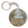 Bathing By Paul Cézanne (Best Quality) Key Chain
