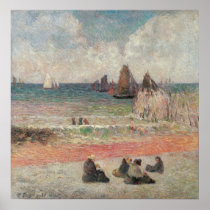 Bathing Dieppe by Paul Gauguin