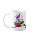 Bathing Easter Bunny mugs