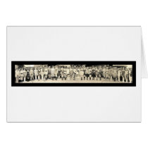 Bathing Girl Parade Photo 1920 Greeting Cards