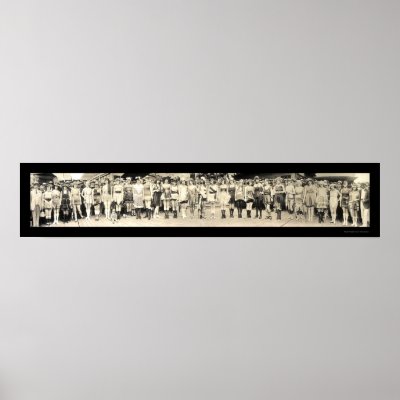 Bathing Girl Parade Photo 1920 Poster by lc_panoramicphotos