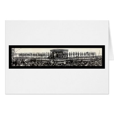 Bathing Girl Parade Photo 1925 Cards by lc_panoramicphotos