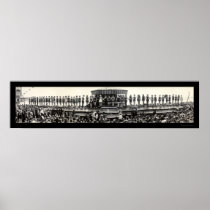 Bathing Girl Parade Photo 1925 Print