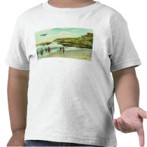Bathing Scene at La Jolla BeachSan Diego, CA Tee Shirt