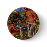 Bathing Women By Pierre-Auguste Renoir Pinback Button