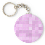 Bathroom Tiles Pink Keychain