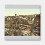 Baths of Marienberg, Boppard, the Rhine, Germany r Magnet