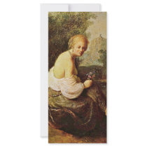 Bathsheba At Her Toilet Seen By King David. [1] Custom Rack Cards