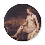 Bathsheba With Davida € ™ S Letter. By Rembrandt Fridge Magnets