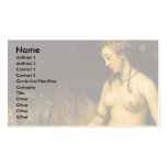 Bathsheba With King David'S Letter Business Card Templates