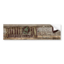 Bathtub Gin Railroad Company Always pickin sticker Bumper Sticker