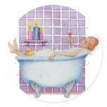 Bathtub Joy Sticker