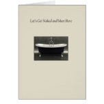 Bathtub- Let's Get Naked cards