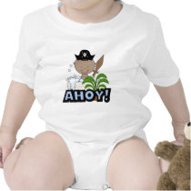 Bathtub Pirates - African American Boy t-shirts