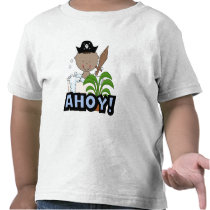 Bathtub Pirates - African American Boy t-shirts