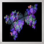 Batik Butterflies Poster posters