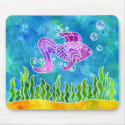 Batik Fishy Mousepad