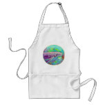 Batik Humpback Whale Art aprons