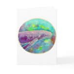 Batik Humpback Whale Art cards