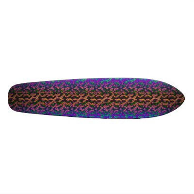 Batik Skateboard by odd_eyed