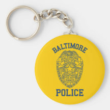 Batimore Police Maryland Key Chain