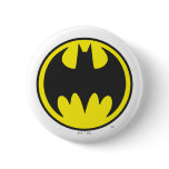 Batman Bat Logo Circle Button