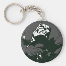 Batman Black & White Graffiti Stencil Key Chain