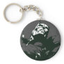 Batman Black & White Graffiti Stencil Key Chain