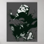 Batman Black & White Graffiti Stencil Posters