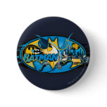 Batman Classic Logo Collage Buttons