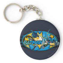 Batman Classic Logo Collage Key Chains