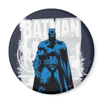 Batman Comic - Vintage Full View Refrigerator Magnets by batman