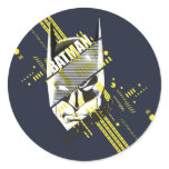 Batman Dark Knight Futuristic Round Sticker