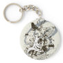 Batman Dark Knight Manuscript Montage Keychains