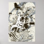 Batman Dark Knight Manuscript Montage Posters