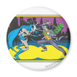 Batman Fights Joker Refrigerator Magnet