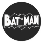 Batman - Force of Good 60s Logo Round Sticker
