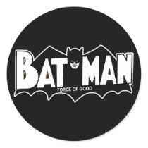 Batman - Force of Good 60s Logo Round Sticker