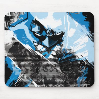 Batman Future Cityscape Montage Mouse Pads by batman