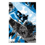 Batman Future Cityscape Montage Poster
