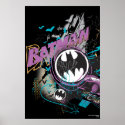 Batman Gotham Skyline Sketch posters