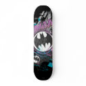 Batman Gotham Skyline Sketch skateboards