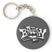 Batman Graffiti Name Keychains
