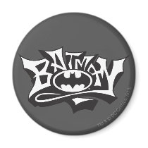 Batman Graffiti Name Fridge Magnets
