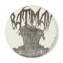 Batman Graphic Novel Pencil Sketch 2 Fridge Magnet