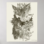 Batman Graphic Novel Pencil Sketch posters