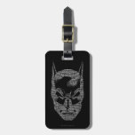 Batman Head Mantra Tag For Bags